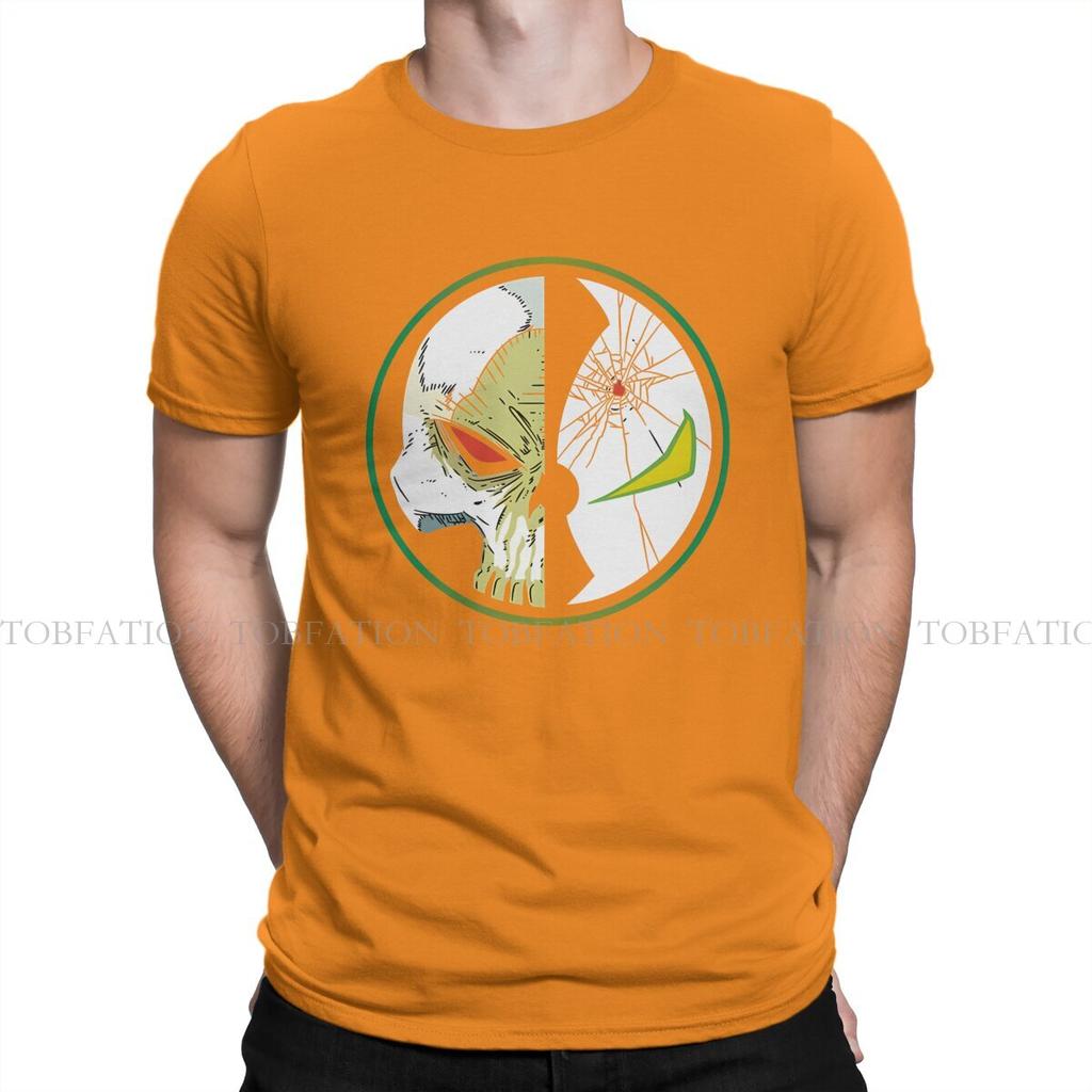 Spawn Comic Newest TShirt for Men Super Hero Round Neck Pure Cotton T Shirt Hip Hop Birthday Gifts OutdoorWear