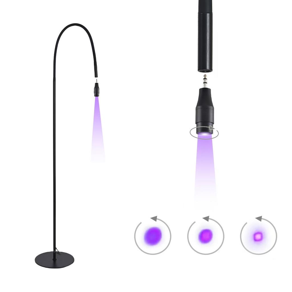 Metal UV LED Lamp for Lash Extensions and Eyelash Glue Curing Salon Use