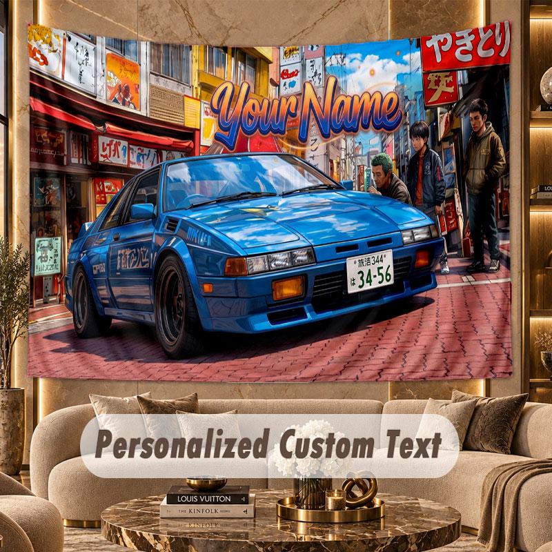 Tree of Life (153) Theme Wall Tapestry Customized With Name Text Personalized Hanging Tapestry For Bedroom Living Room Decor
