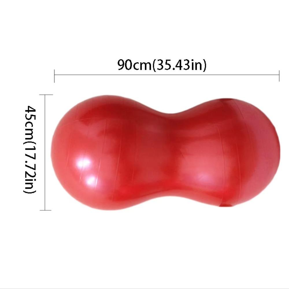 PVC Material Explosion-proof Yoga Ball Thickened Inflatable Pilates Yoga Ball  Home Exercise