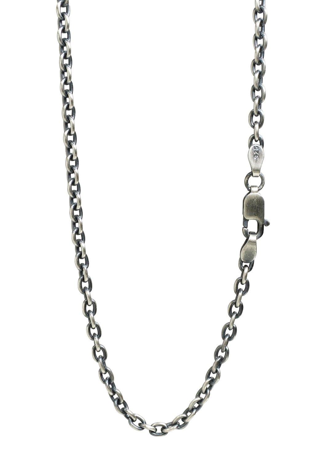 

Джинно Смокд Азукі Довжина Ширина Тонкий Срібло 925 Довгий Ланцюжок для Намиста Ланцюжок для Намиста sv925 Тільки ланцюжок [Шінджуку Кура] 40-70см (70см) прибл.