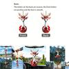 Adorable Cartoon Deer Car Hanging Ornament Made Of Durable Acrylic For Stylish Decor