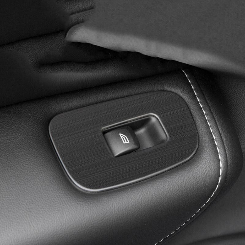 Für Volvo XC60 2018 – Edelstahl Autotür Armlehne Panel Fenster Schalter Lift Tasten Abdeckungen Trim Innen Zubehör