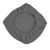 1/4pcs Polar Fleece Stool Cover Durable Elastic Non-slip Chair Seat Protector Slipcover Nordic Style Square Protective Case
