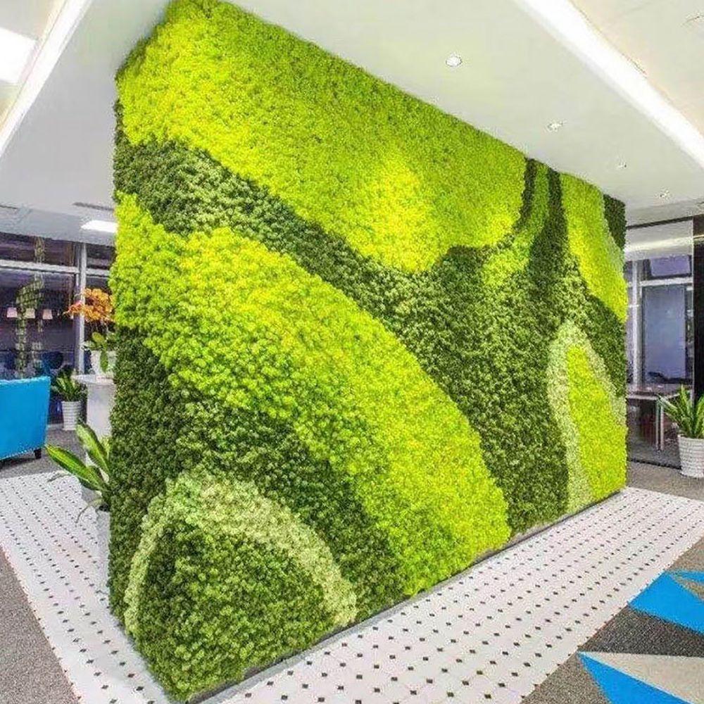 Mini Landscape Home Ornaments Fake Flowers Garden Decoration Artificial Plants Moss Eternal Moss
