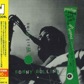 

CD SONNY ROLLINS - Work Time UCCO99039 PRESTIGE Япония Оби Джаз Б/У