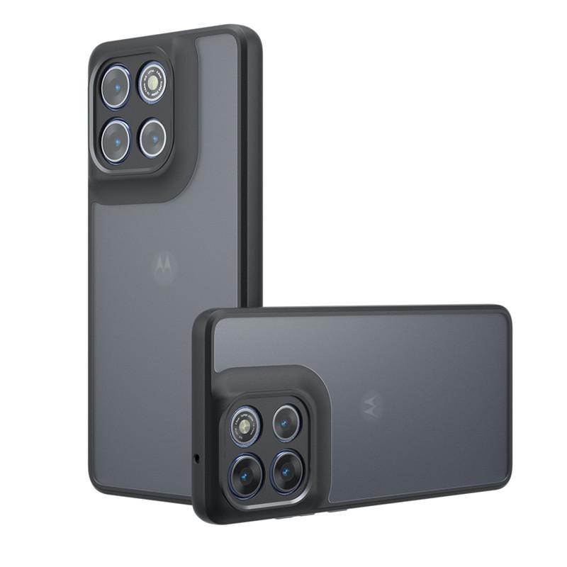 Pro Motorola Moto G86 Pouzdro Moto G86 Power Kryt Měkký TPU Rám PC Matný Odolný Nárazník Ochranné Pouzdro na Telefon Na Moto G86 Funda