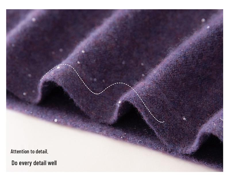 Lekasha Women's 100% Pure Cashmere Loose Long Sleeve Pullover Sweater - Solid Color for Autumn & Winter