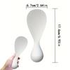 Non-Stick Rice Spoon with Anti-Stick Granules, Easy Clean Kitchen Utensil Stands Upright, Scratch-Free