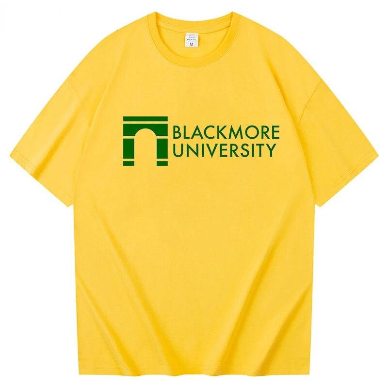 Summer Unisex T-shirts Anime Game Scream VI Cool Cartoon T-shirt Harajuku Women Chad Meeks-Martin BLACK MORE UNIVERSITY Tee Casual