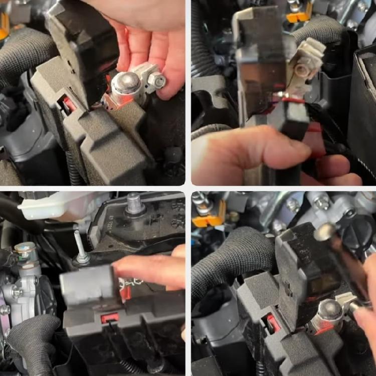 Replacement Fuses Block Auto Accessories Easy Installation Battery Terminal Fuses Block for 3 2013-2018 6 2014-2021