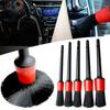 5Pcs/Set Cleaning Brushes Soft Multi-function PP Seat Detailing Cleaner for Car