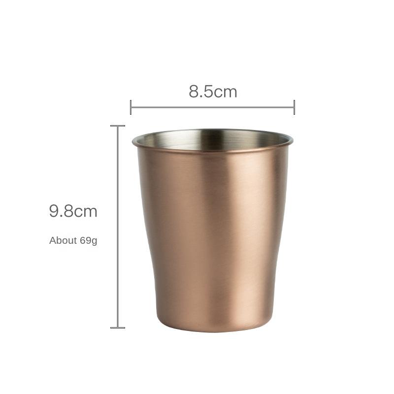 Nerezové pivní hrnky HANYANG 304 Bytové zařízení Jednovrstvé hrnky Hrnky Hotel Office To-go Cup