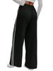 European Side Stripe Wide-Leg Sweatpants: Women's High-Waist Loose Casual Pants