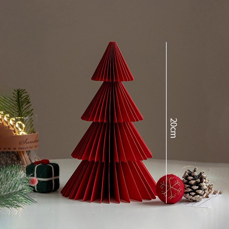 Christmas Tree Ornament Christmas Decoration 2026 3D Honeycomb Ball Desk Accessories Xmas Tree Navidad Decoraciones