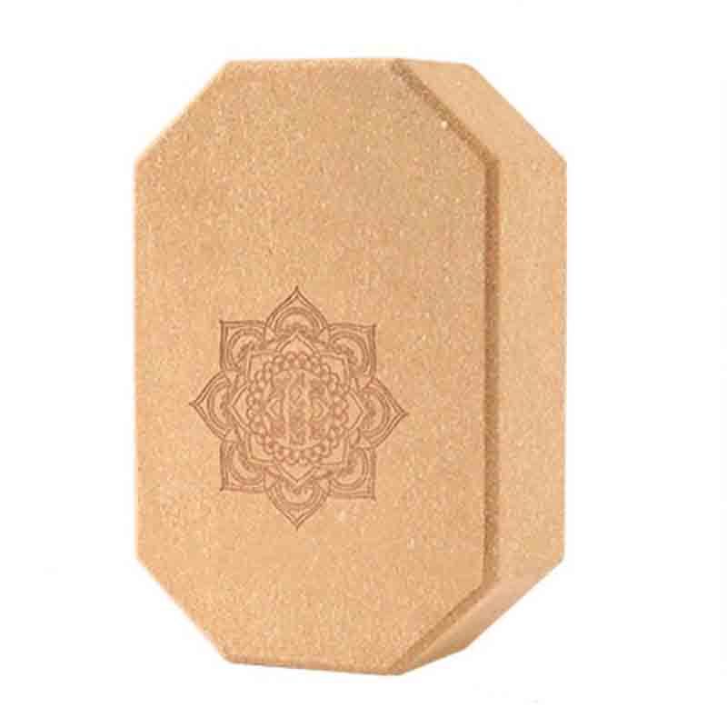 Longchan Natural Cork Yoga Block for Kids