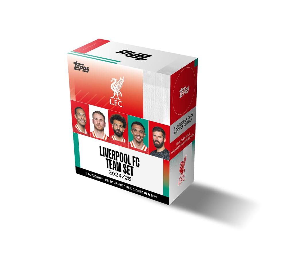 Topps Liverpool FC Team Set 2024-25 Liverpool Team Set