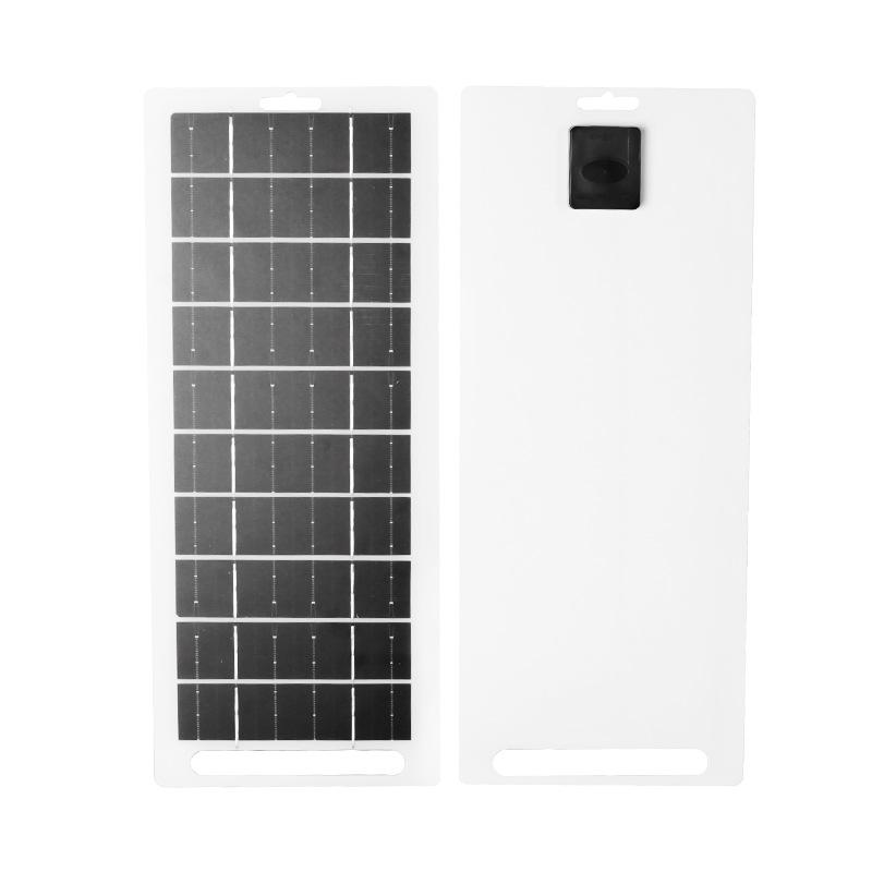 Flexible Solar USB Charger: 5V 2W-10W for Mobile Phones & Fans