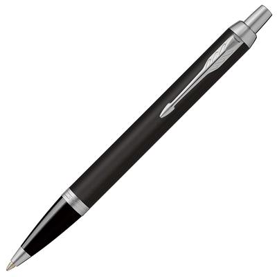 Parker Kugelschreiber IM Mattschwarz CT, mittlere Spitze, auf Ölbasis, Geschenkbox, Original-Importprodukt 2143442Z