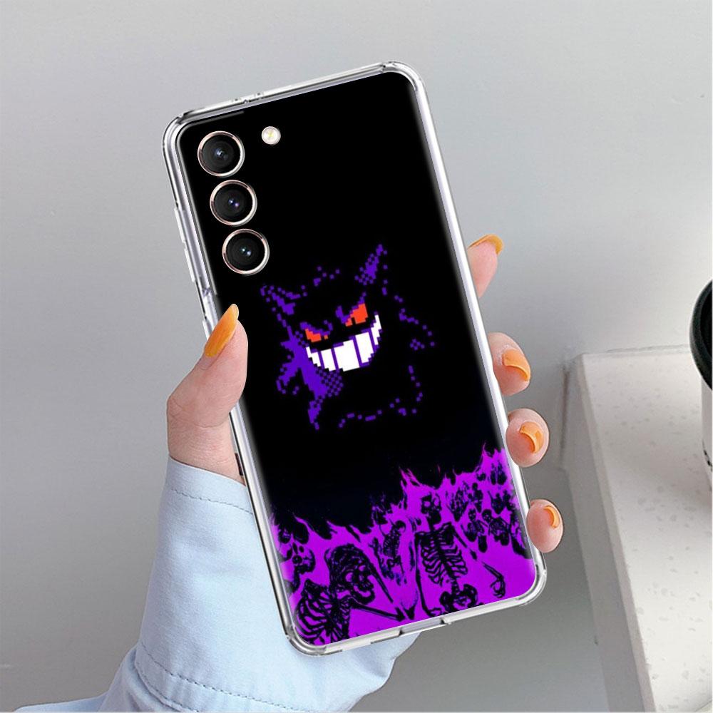 Clear Case For Samsung Galaxy S22 S20 FE S21 S10 S9 Plus Note 20 Ultra 10 Lite Transparent Phone Shell Anime Pokemon Japan