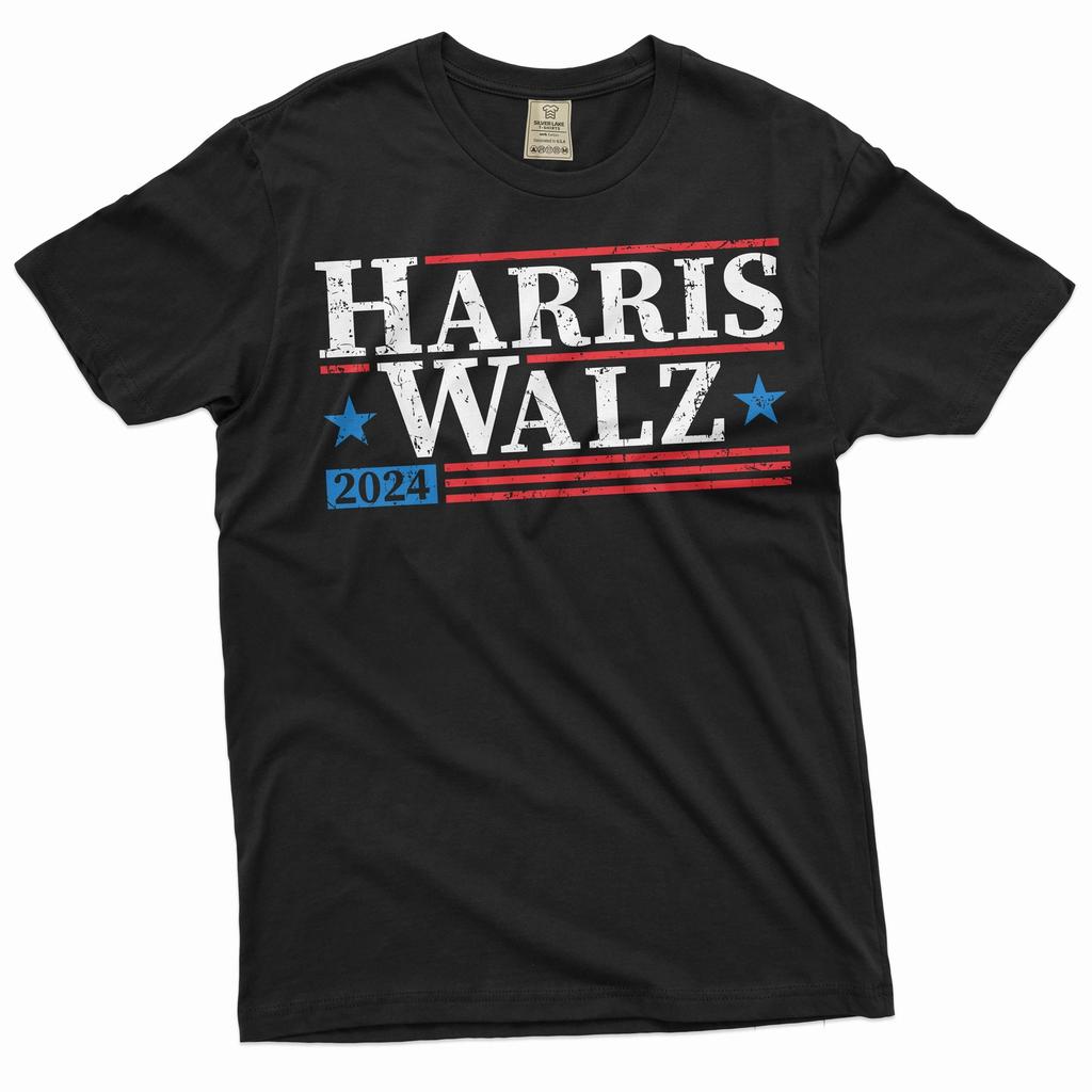 Harris Walz 2024 T-shirt democratic candidate kamala Harris for president tee
