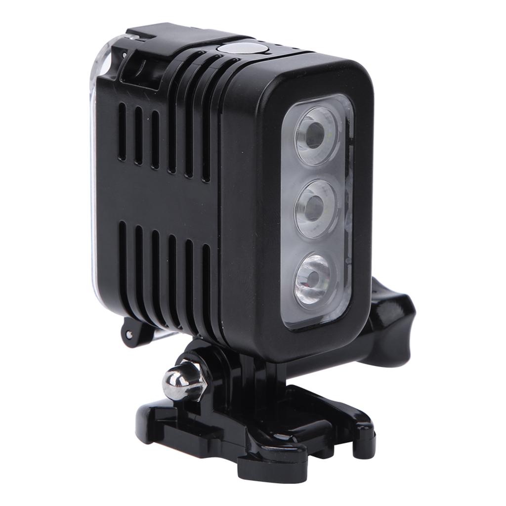 USB Rechargeable Battery Waterproof LED Video Lamp Underwater Diving Fill Light for Sports Camera