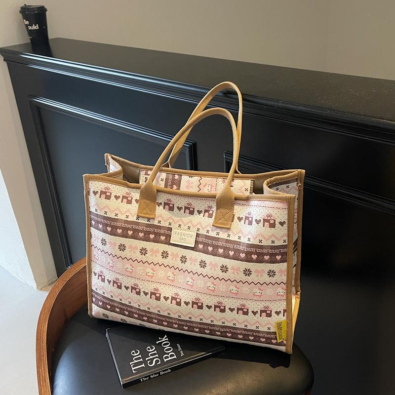 

Персонализированная женская сумка-тоут большой вместимости, новая повседневная сумка-шоппер, классная сумка-мессенджер для поездок на работу хаки