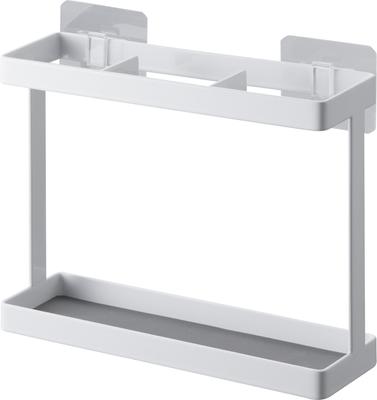 Yamazaki Jitsugyo Filmhaken Wickelhalter Weißer Korpus ca.. B17,5 x T6 x H15cm (Filmhaken nicht im Lieferumfang enthalten) Tower Wrap Aufbewahrung Wrap Case Küchenaufbewahrung