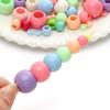 6-20mm Acrylic Ice Ceam Colored Macroporous Beads For DIY Necklace Bracelet Earrings Jewelry Making Craft Accessories