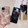 Flower Butterfly Women Fashion Back Cover For Vivo S19 Pro 5G V2362A Phone Funda Transparent Soft TPU Slim Silicone Bumper Etui