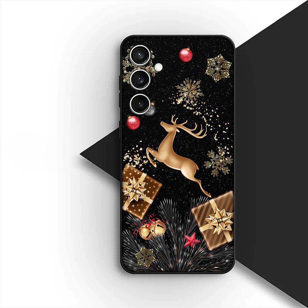 

Snow Merry Christmas Deer gift Santa Claus Phone Cover for Xiaomi Redmi Note 14 13 Pro Plus ProPlus 14C 13c Pro+ 5G Soft Case Redmi 13C 5G