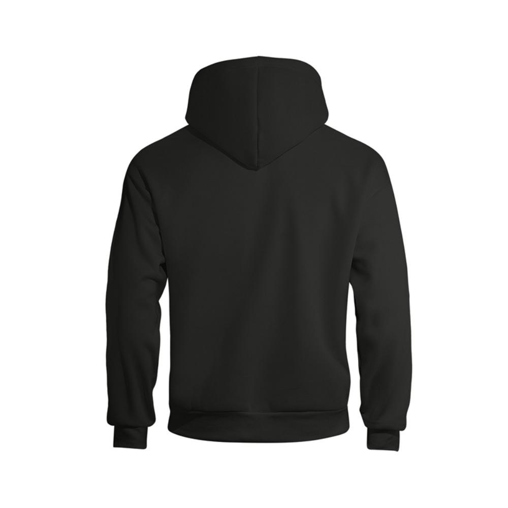 Schlichtes Design Kapuzen-Reißverschluss-Doppelkapuzen-Sweatshirt für Männer Frauen Herbst Winter Ins Style Partnerlook