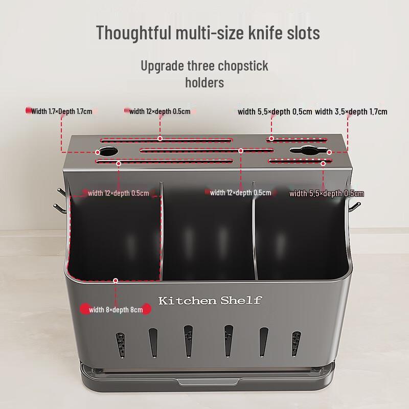 Stainless Steel Multifunction Kitchen Storage Rack