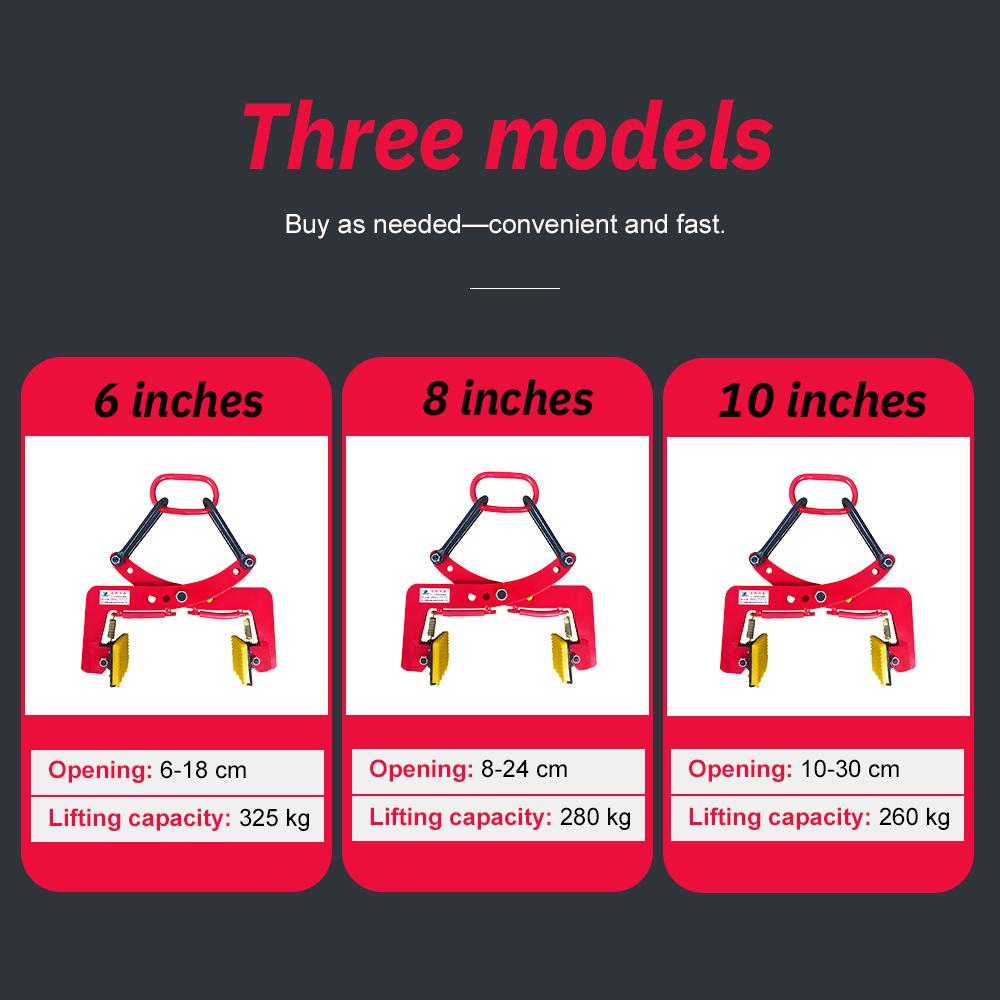 High-grip Stone Lifting Clamp Stone Plate Clamp Marble Slab Stone Handling Clamp Transportation Wood Stone Carrying Tool