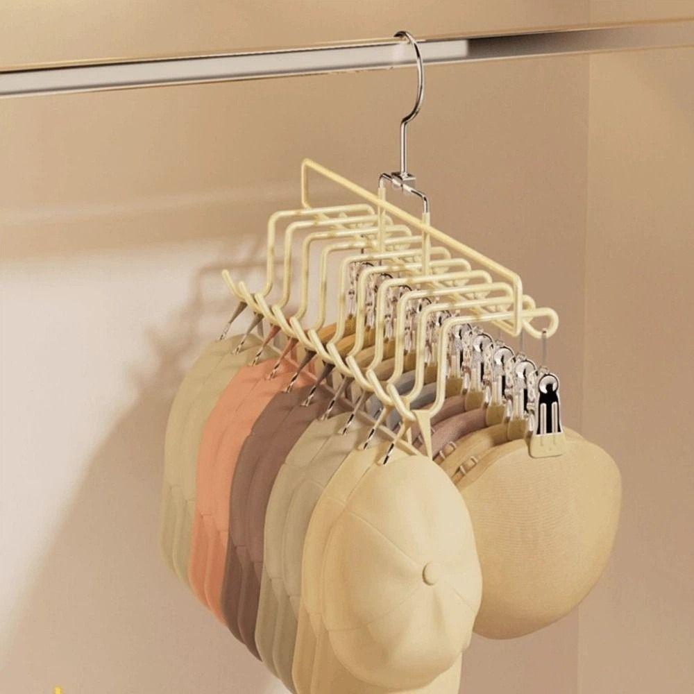 Hanging Baseball Hat Organizer Rack Portable Clothes Clip Multifunctional Towel Hanger Clip  Sock