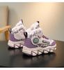 Unisex Kids High-Top Snow Boots: Winter Cotton, Thickened Velvet, Cold-Resistant, Leather Surface