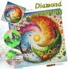 Four Seasons DIY Diamond Painting Kit with Colorful Rhinestones Sparkling Craft Canvas for Adults Home Decor and Relaxing Hobby