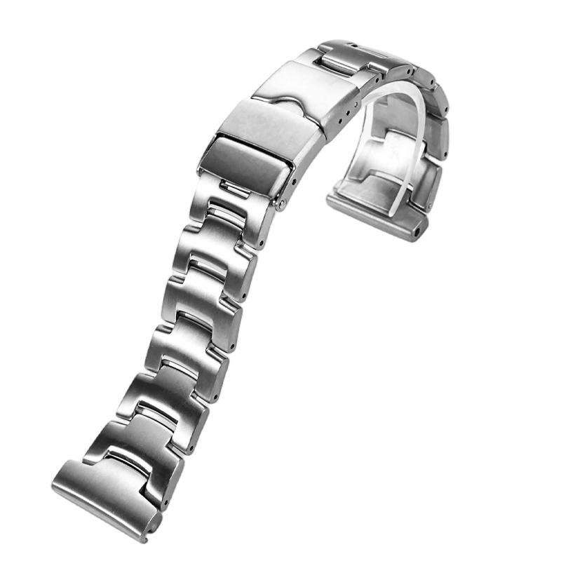 

lightweight Titanium alloy watch band for Casio PRG600/650 PRW-6600Y strap PRW-60/50/70 Modified high-quality Stainless steel wa 24mm срібний
