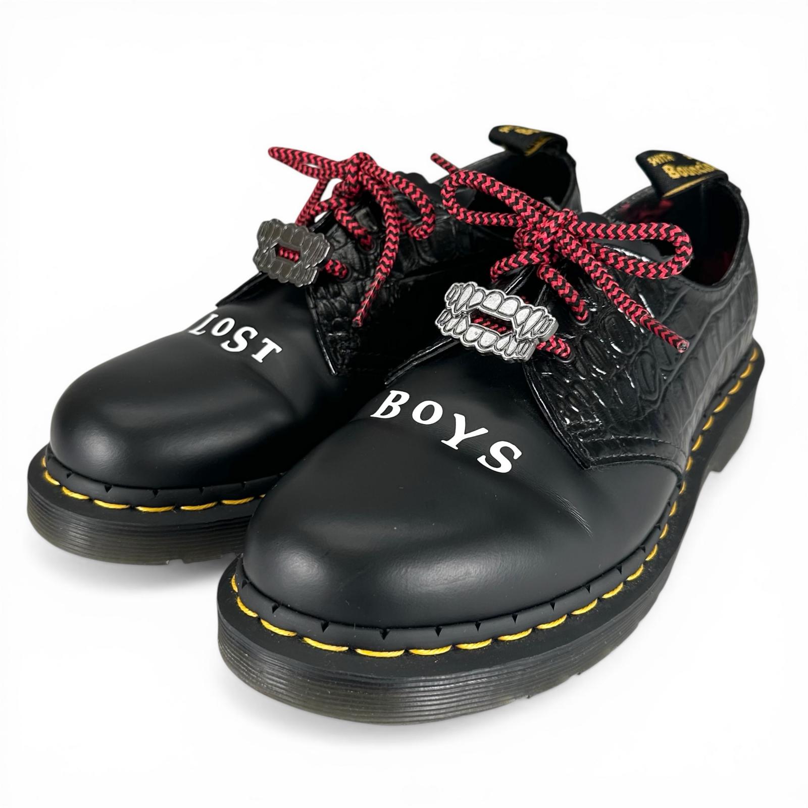 Отличные кожаные ботинки Dr.Martens 1461 WB LOST BOYS Warner Bros. 3 Зал черный Б/у