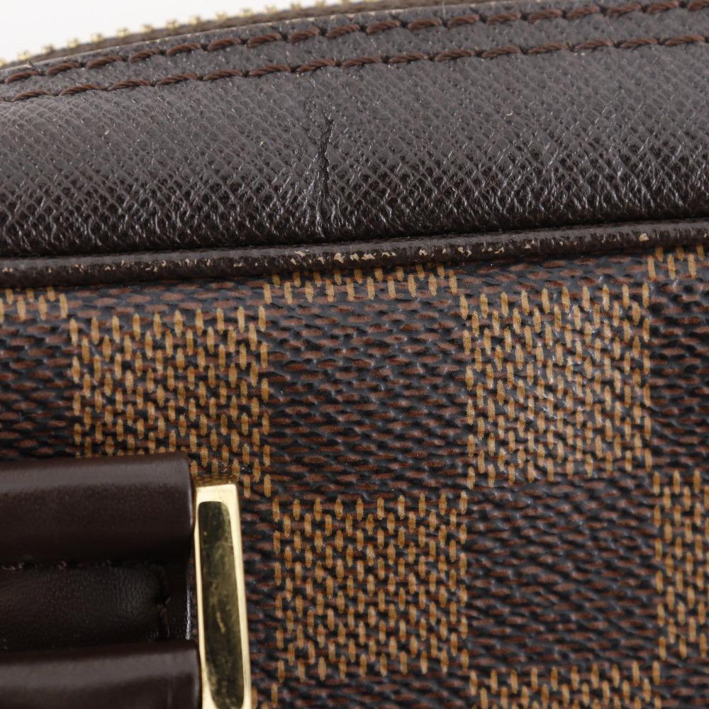 LOUIS VUITTON Brera Handbag N51150 Brown Damier canvas Women Used