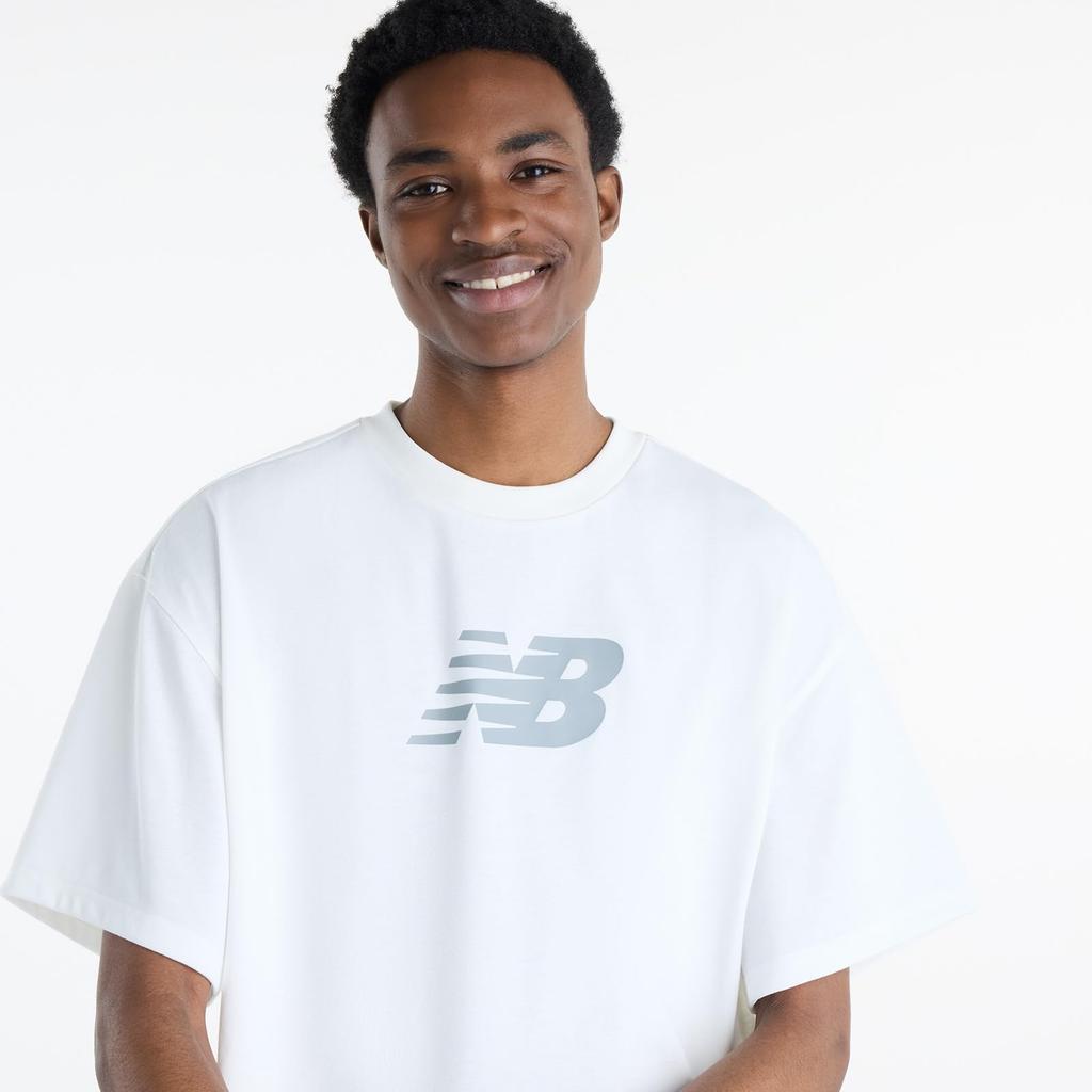 Shohei Ohtani Worn Model NB Logo Short Sleeve SST [New Balance] Men's T-Shirt (MT62K9KF L)