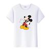 Funny Cartoon Tshirt Top Summer Blouses Short Sleeve T-shirt White Tee Mickey Mouse Graphic Clothes Gift Unisex