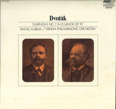 LP Record ANTONÍN DVOŘÁK / RAFAEL KUBELIK / W - Symphony No. 7 In D Minor Op. 70 STS15125 London Records 1971 US Classical Used