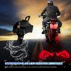 Motorcycle LED Projection Tail Light Electric Modification Welcome Decoration Anti-collision Laser Light Brake Warning Lights