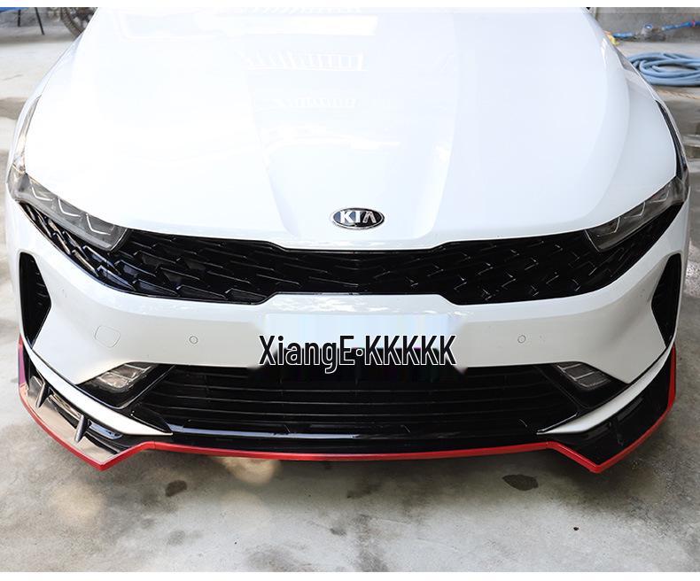 KIA K5 20-22 Front Splitter & Side Skirts: Anti-Scratch 3-Piece Set