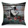Wish Pillowcase Astronaut Planet Linen Pillow Cushion Cover