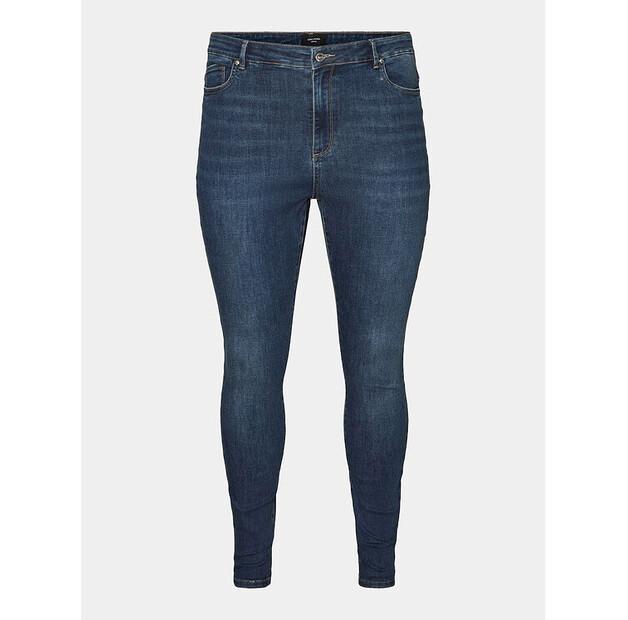 Джинсы Vero Moda Curve Phia 10285012 синий Skinny Fit