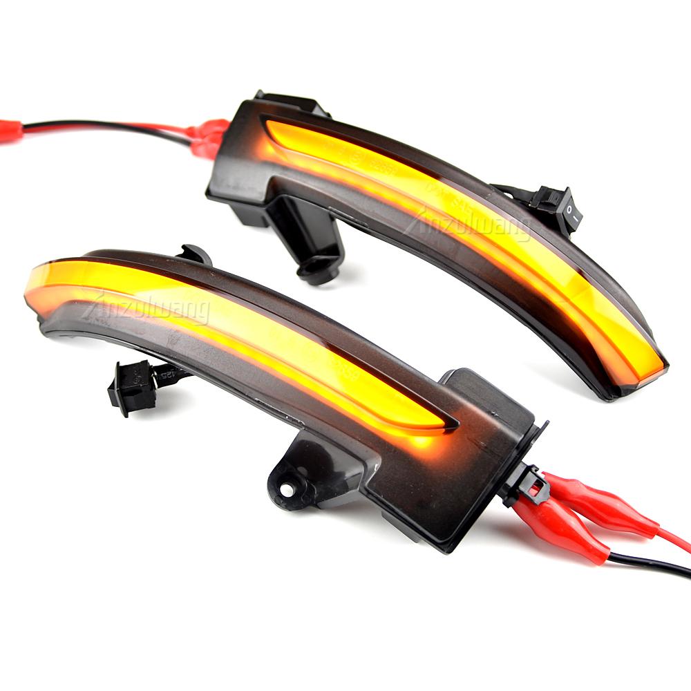 Dynamic Blinker LED For Renault Megane 4 IV Talisman Clio 5 V Turn Signal Light Side Mirror Indicator