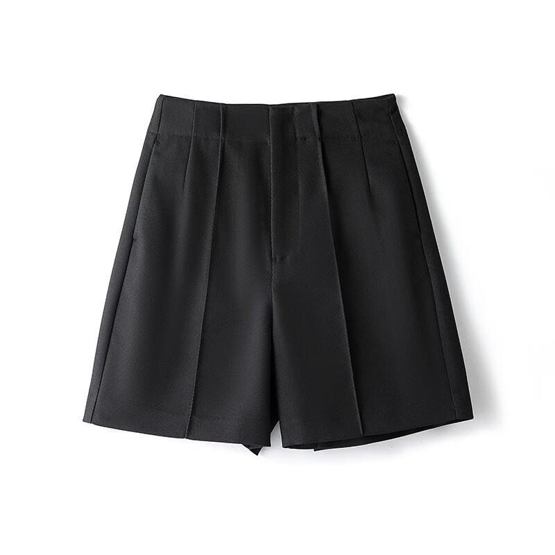 Women's High-Waisted Straight-Leg Casual Shorts