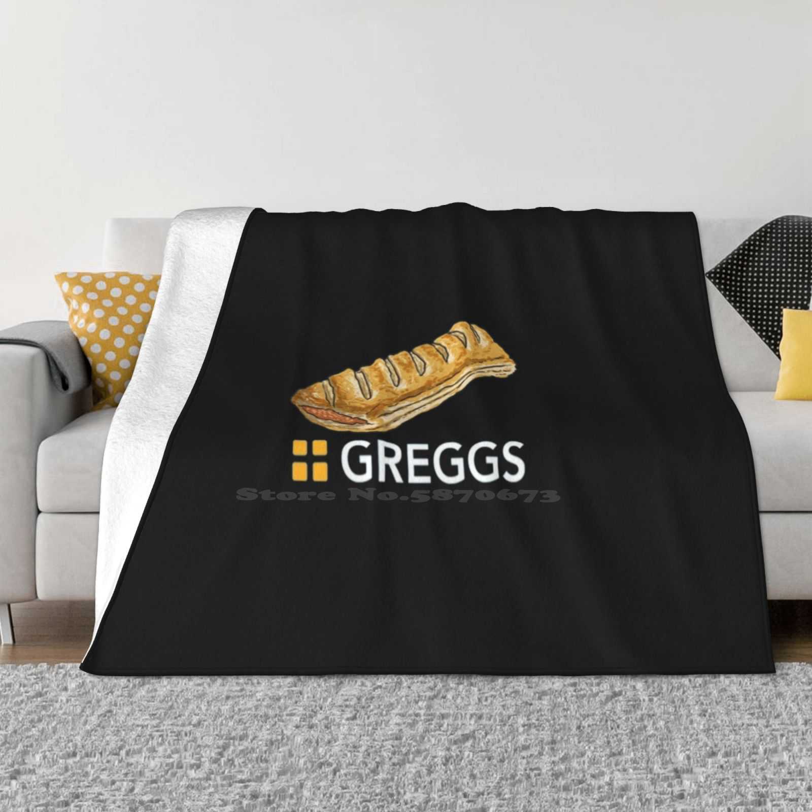 Best Seller-Greggs Merchandise Fashion Soft Warm Flannel Blanket Greggs Stuff Greggs Sweater Greggs Wood Greggs Long Sleeve 30x40in
